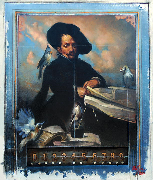 Velázquez, Diego, oil on canvas 36inX30in NFS